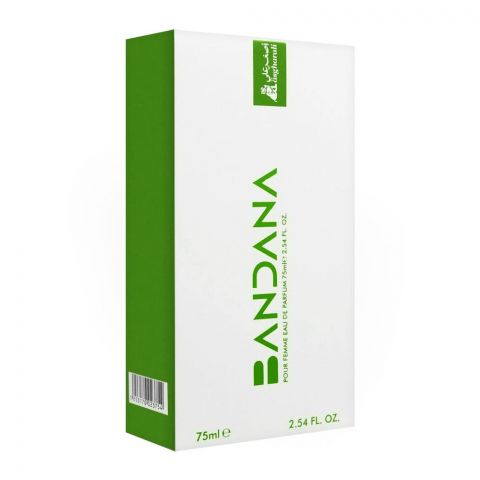 Asgharali Bandana Pour Femme Green Eau De Parfum - Fragrance - For Women - 75ml