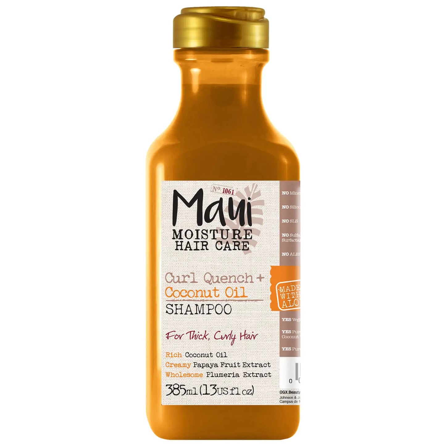 Maui Moisture - Curl Quench+ Coconut Oil Shampoo - 385ml