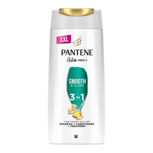 Pantene - Active Pro V - Smooth & Sleek - Shampoo - For Frizz/Dull Hair - XXL (700ml)