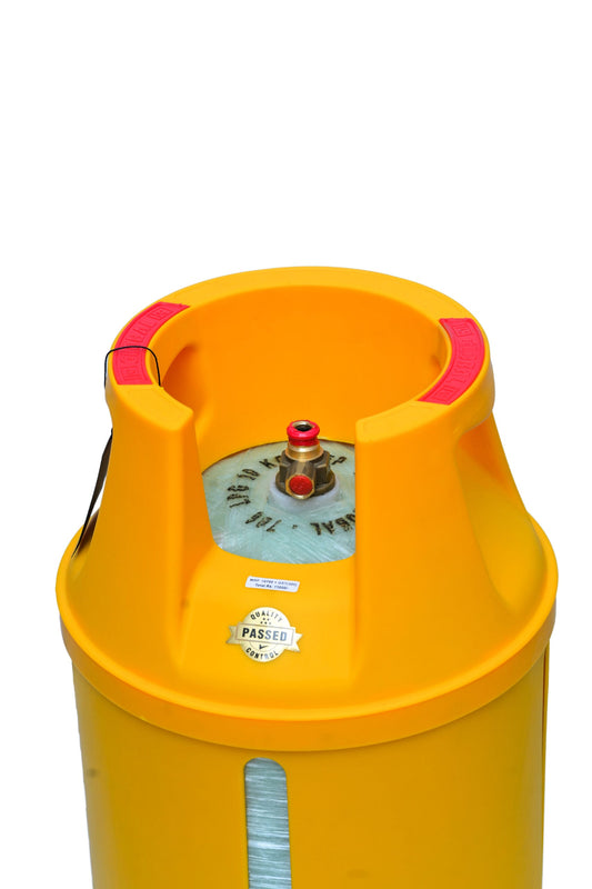 WAA technologies - Global - LPG Composite Cylinder - 10Kg - 22mm - Cerulean Blue