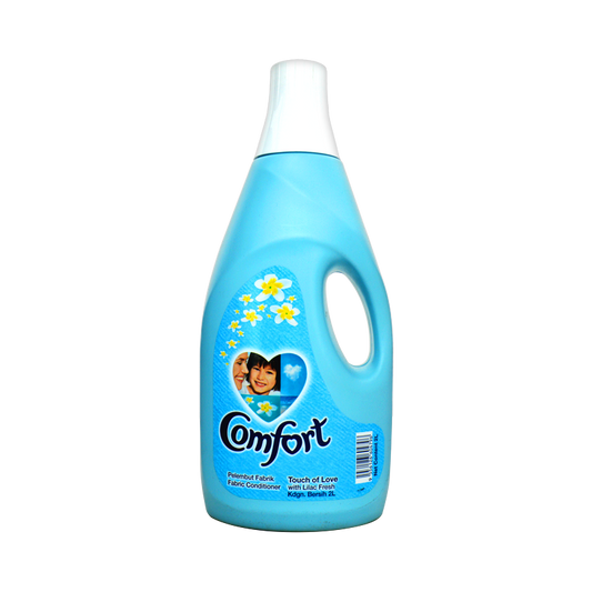 Comfort - Touch Of Love with Lilac - Fabric Softener - Bottle - 2000ml (2L) - Fresh (Blue)