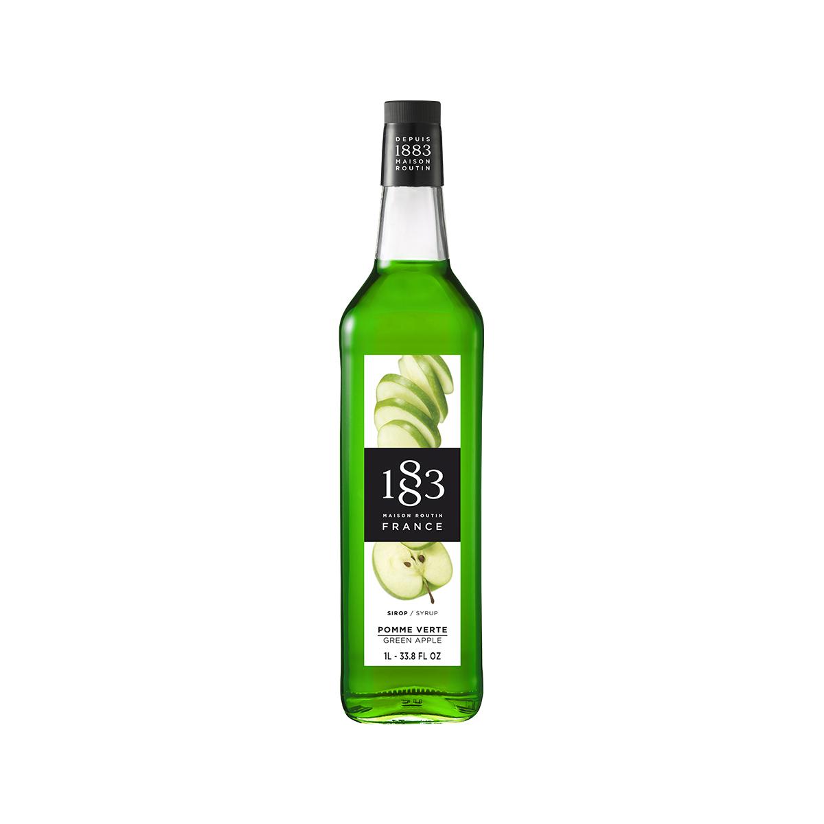 1883 - Cold Syrups - Green Apple - 1000 ML (1L)