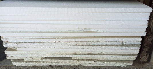 White Styrofam Sheet - 24"x36" - 1.5" (37 mm) - 1 Sheet