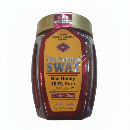 The Natural SWAT - Honey - 100% Pure - Natural Honey - Acacia Honey - Original Organic Honey - 500 Gram