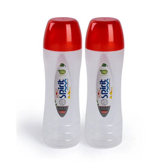Spirit Water Bottle Pack of 2 Medium - (1000ml)