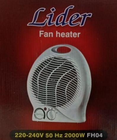 Lider - Electric Fan Heater (FH-04) - No Warranty