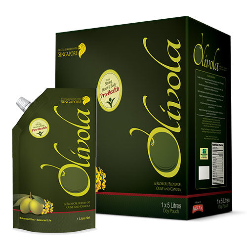 Mezan - OLIVOLA - Olives & Canola Oil - Cooking Oil - 5L