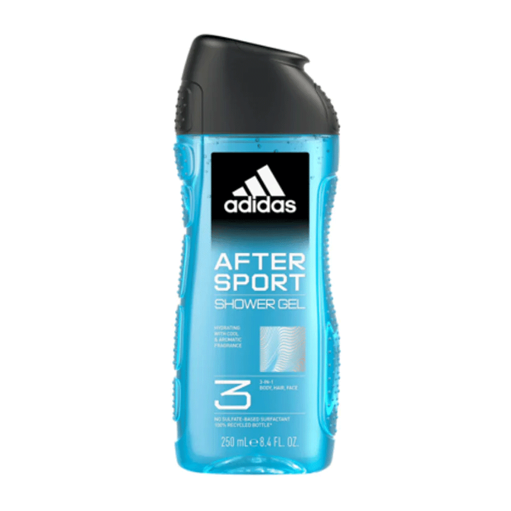 adidas - AFTER SPORT - Shower Gel - 3 in 1 - 400ml