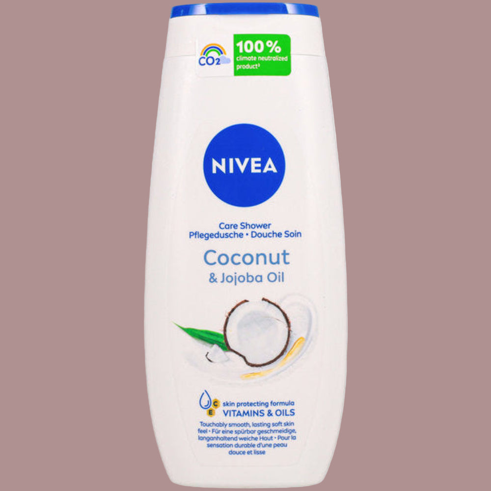 NIVEA - Coconut & Jojoba Oil - Shower Cream - 250 ml.