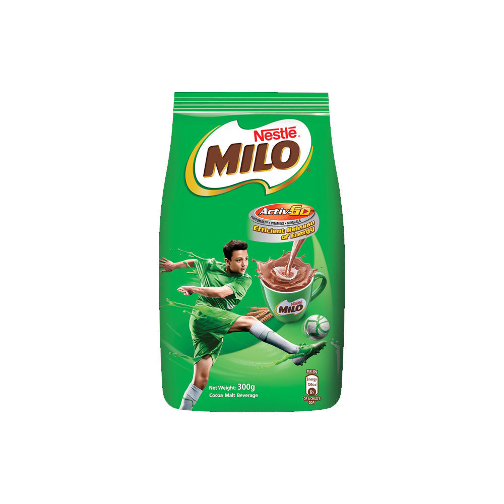 Nestle Milo - Chocolate - Energy Drink - Soft Pack - 300 gm - 24 pcs