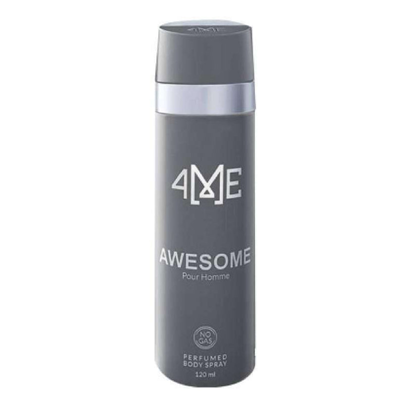 4ME - Awesome - No Gas - Perfumed Body Spray - For Men (120 ml)