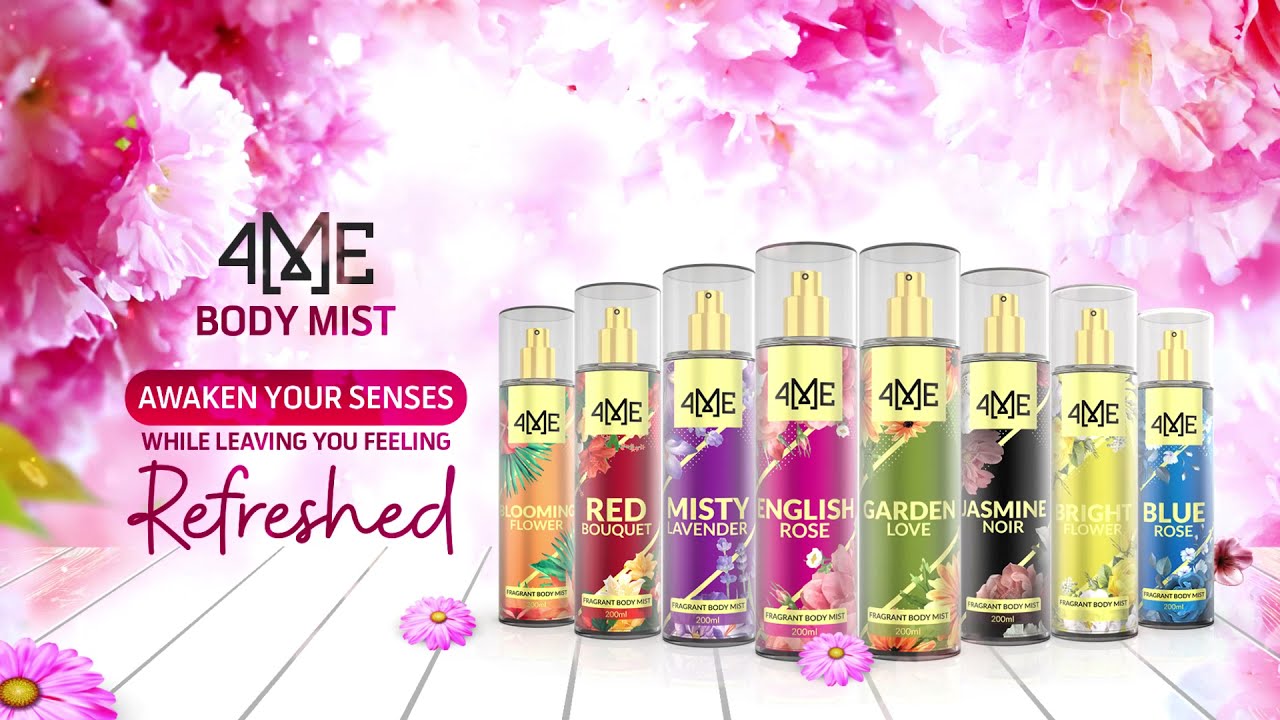 4ME - BRIGHT FLOWER - Body Mist - 200ML