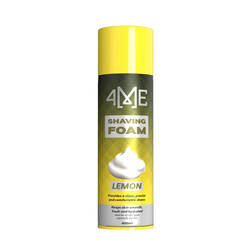 4ME - Lemon - Shaving Foam - For Men (400 ml)