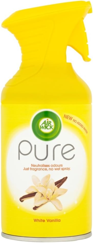 Airwick - Pure - Air Freshener - White Vanilla - 250Ml - Aerosol Spray