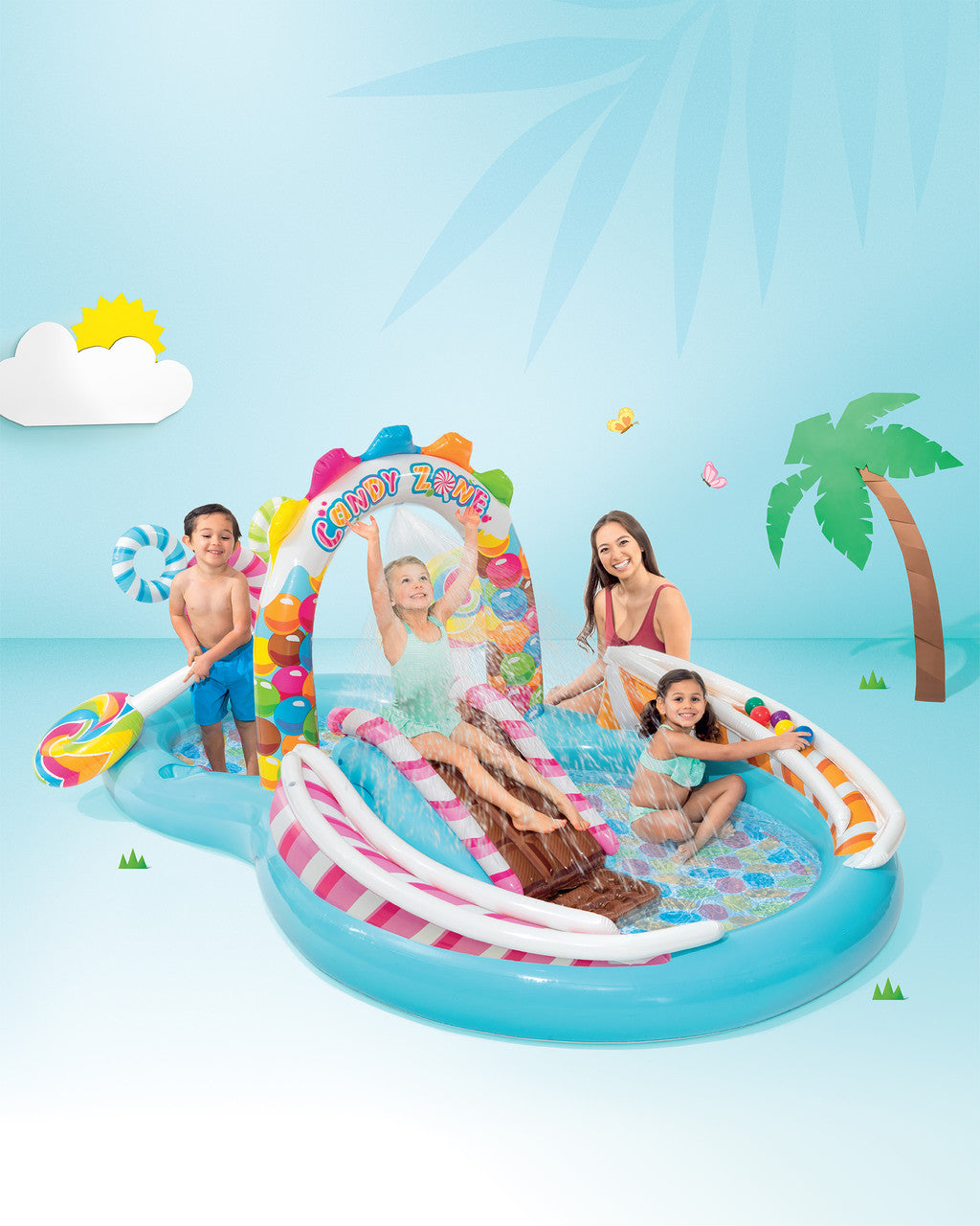 CANDY ZONE POOL (116X75X51 INCH)