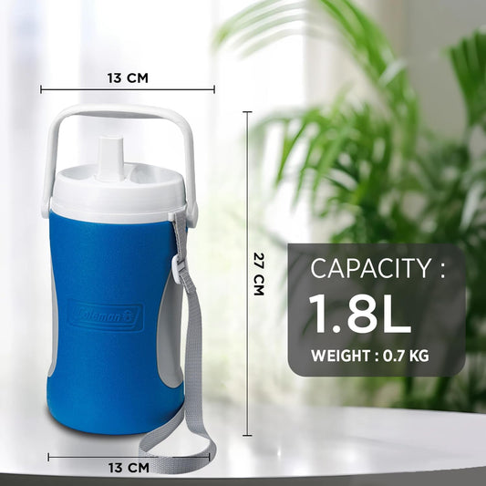 Coleman - Performance Jug Thermos Bottle 1.8L Blue