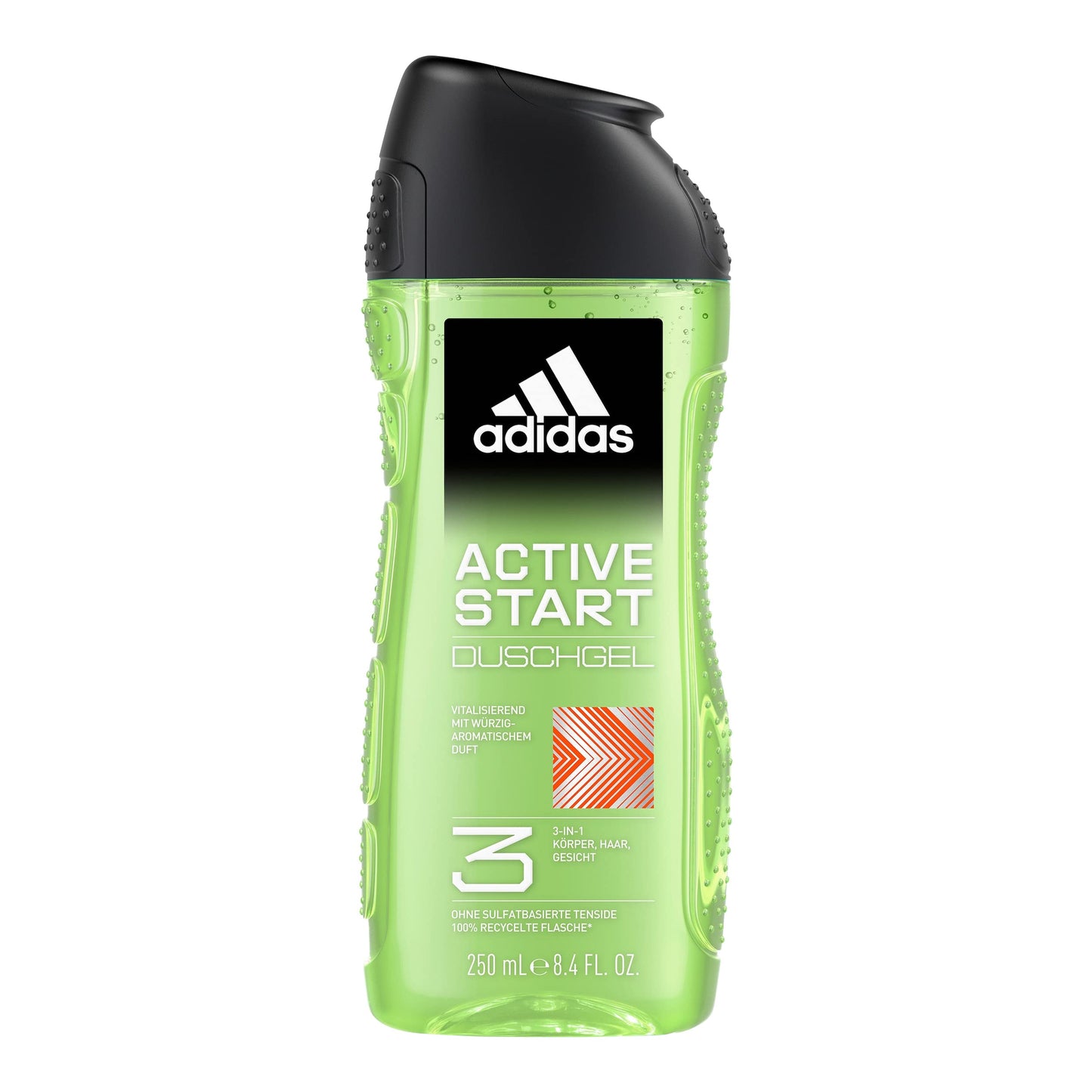 Adidas - Shower Gel - Active Start - Revitalizing - 3in1 - Body Hair & Face - 250ml