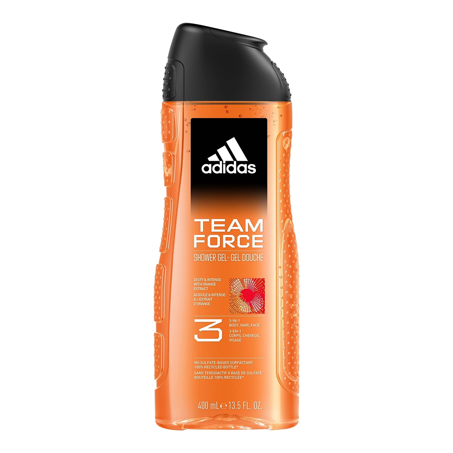 adidas - TEAM FORCE - Shower Gel - 3 in 1 - 400ml