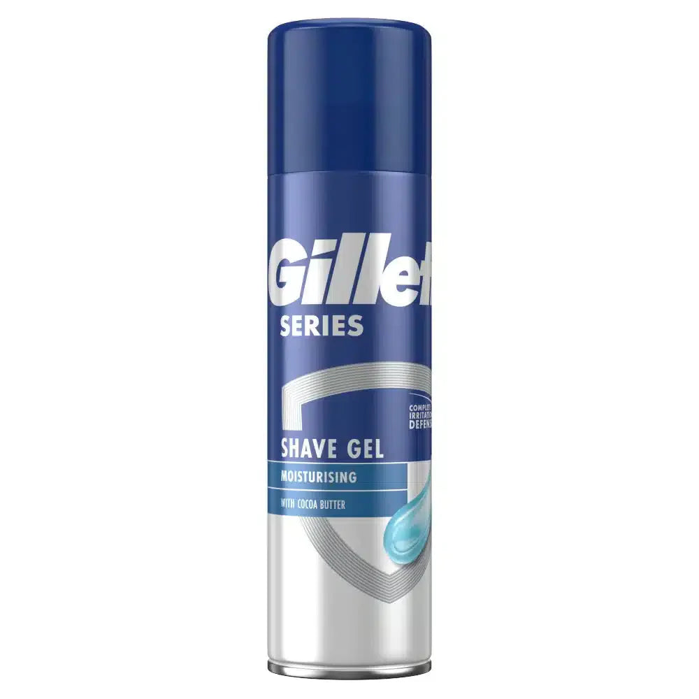 Gillette - Series - Shave Gel - MOISTURISING with COCOA BUTTER - ( 1X6 ) 200ml