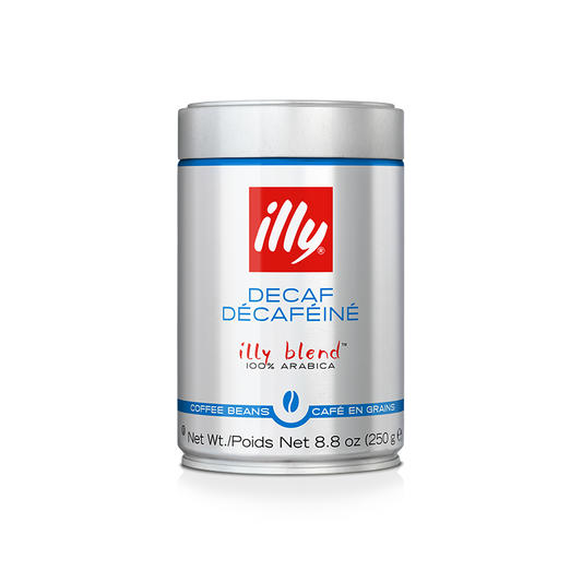Illy - DECAFFEINATO - Roast Coffee - Whole Beans - 250 gm