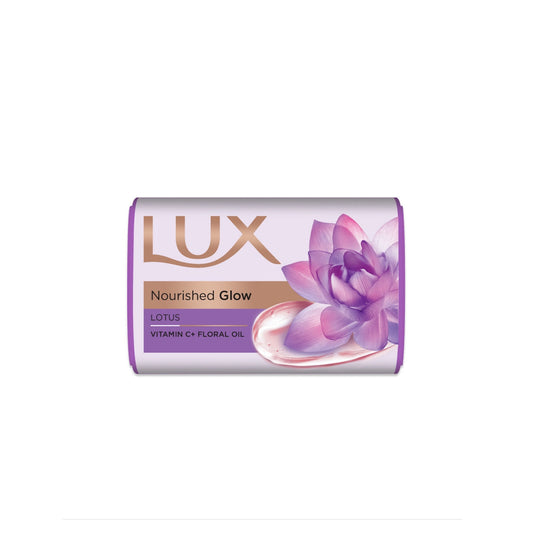 Lux - Nourished Glow - Lotus - Vitamin C + Floral Oil - Soap - 128 Gm (Pack of 6)