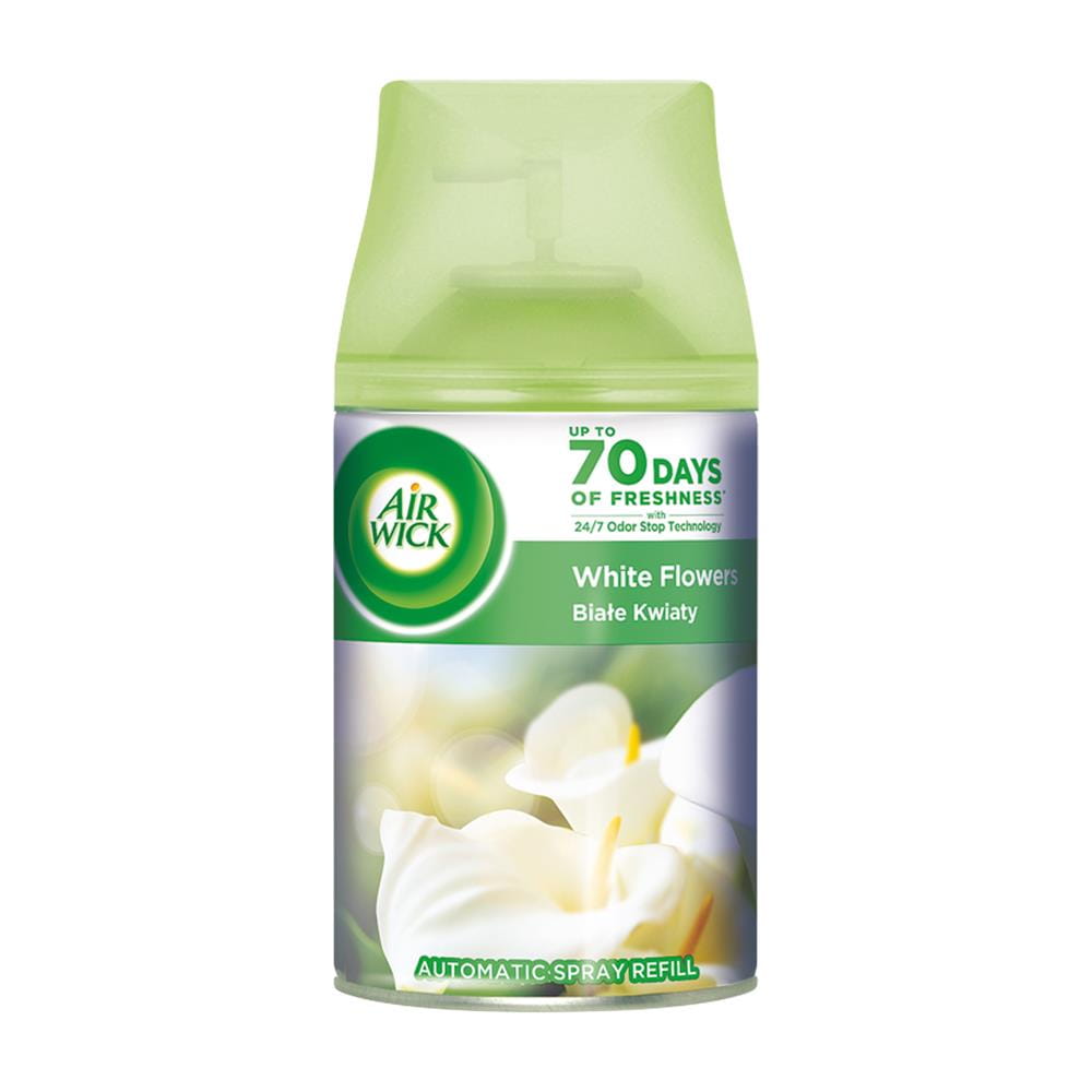 AIR WICK - White Flowers - Automatic Spray Refill - ( 1X6 ) 250 ml