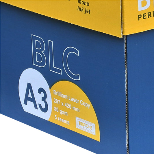 BLC - Multi Purpose - Copier Paper - Paper Ream - A3 - 80 GSM - 1 Ream (500 pages)