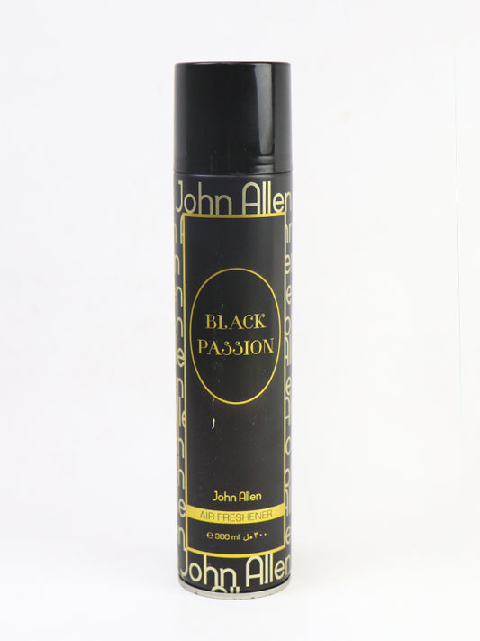John Allen - Black Passion - Air Freshener - 300ML