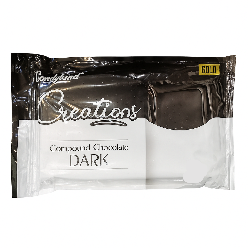 Candyland - Creations - Compound Cooking Chocolate - 2KG - GOLD Dark