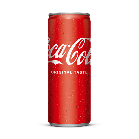 Coca Cola - Original Taste - Can - 250ML (Pack of 12)