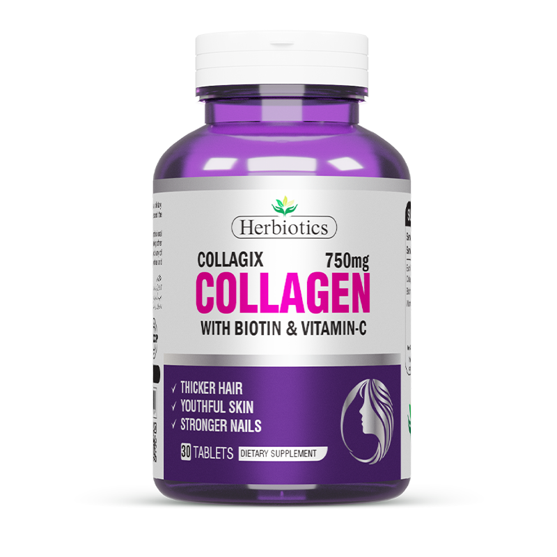 Herbiotics - Collagix - Supplement - 750mg - Anti-Aging