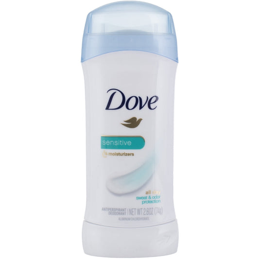 Dove Sensitive - Anti-Perspirant - Deodorant Stick - Sensitive - 2.60 oz (74gm)