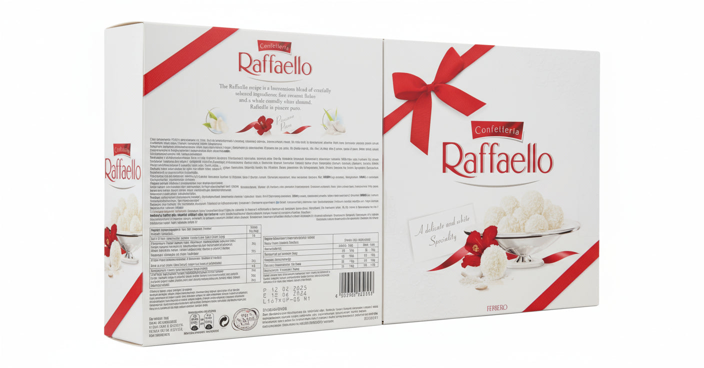 Ferrero - Raffaello Chocolate - 24 Pieces - Gift Box - 240g - Limited Edition
