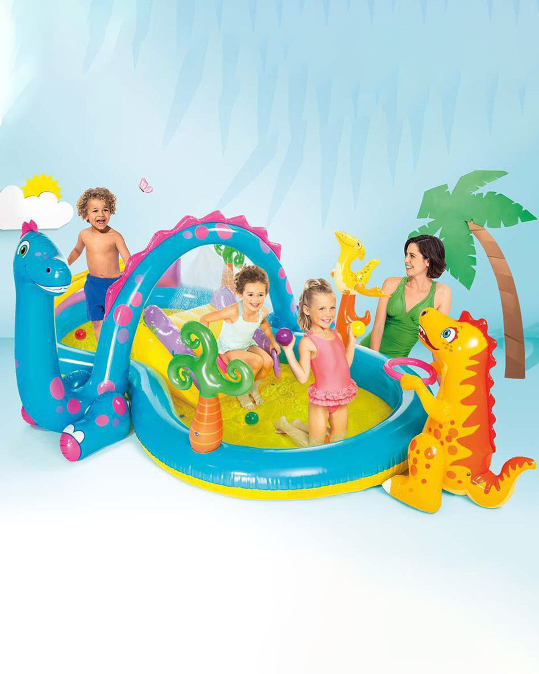 INTEX DINOLAND PLAY CENTER POOL (119X90X44 INCH)