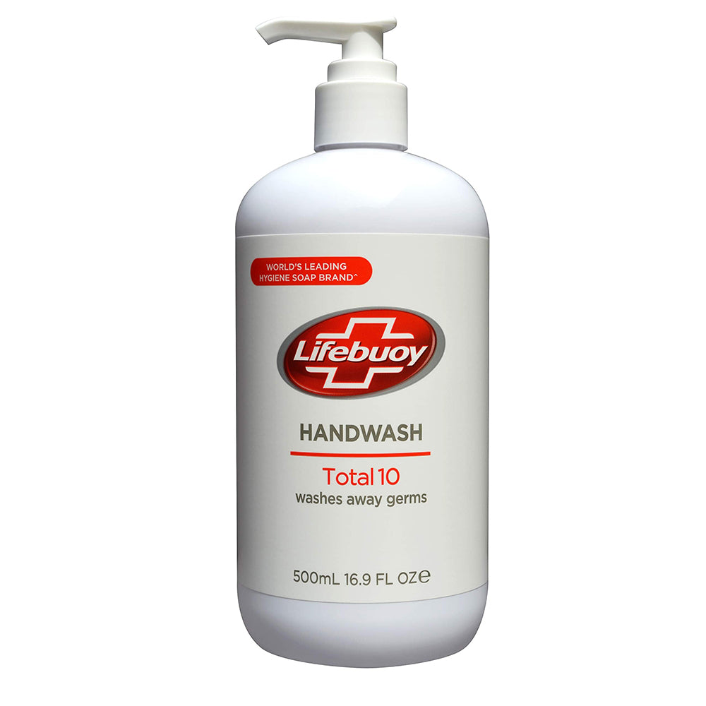 Lifebuoy - HANDWASH - Total 10 washes away germs - 500mL / 16.9 FL OZ
