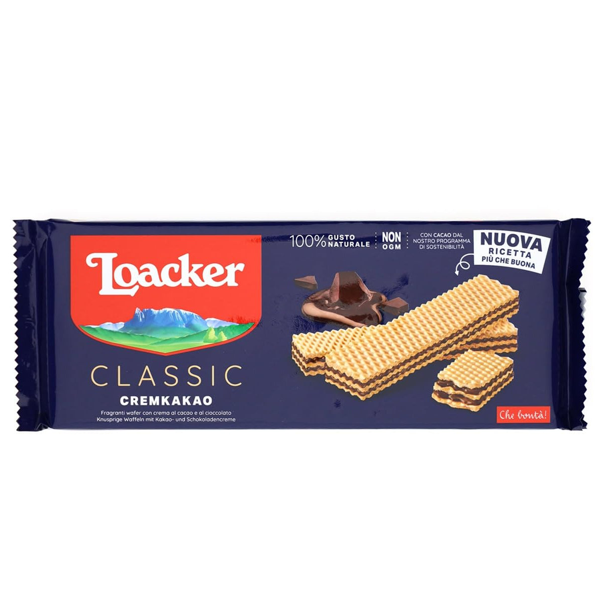 Loacker - Classic Wafer - Chocolate (Cremkakao) - 175gm - 36 CT