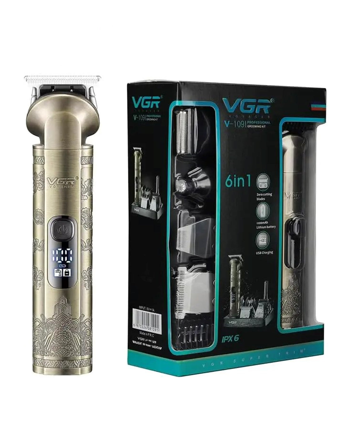 VGR Pro Multi-Functional Grooming Kit