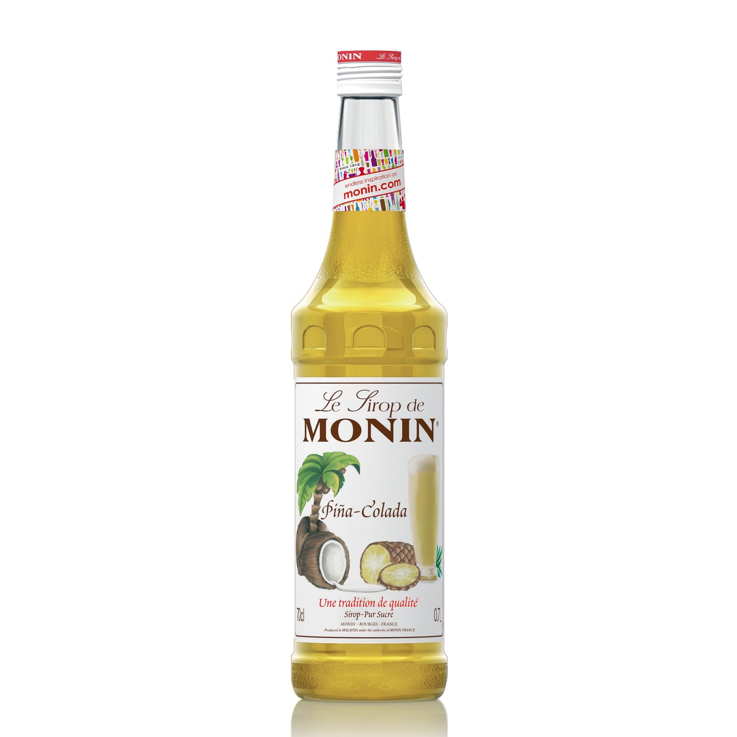 Monin - Pina-Colada Syrup - 1 Liter - Le Sirop De Monin