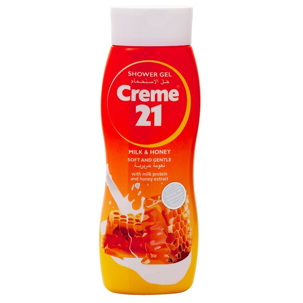 Creme 21 - Shower Gel - Milk & Honey - 250ML