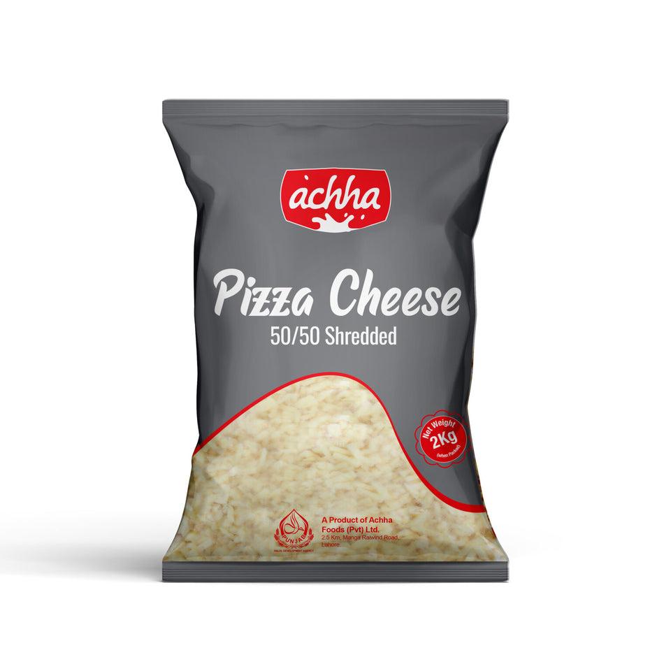 ACHHA - Pizza Cheese Shredded 50/50 - 2 Kg