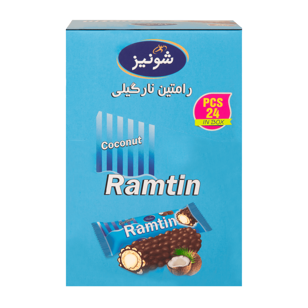 Shoniz - Ramtin - Chocolate Coated Bar with Filled Coconut Cream - Chocolate Bar (Imported)