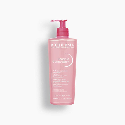 BIODERMA - Sensibio Gel Moussant - Soothing Micellar Cleansing Gel - 500ML