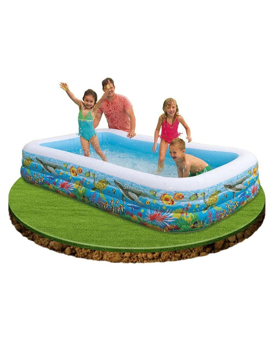 TROPICAL REEF FAMILY POOL (120X72X22 INCH)