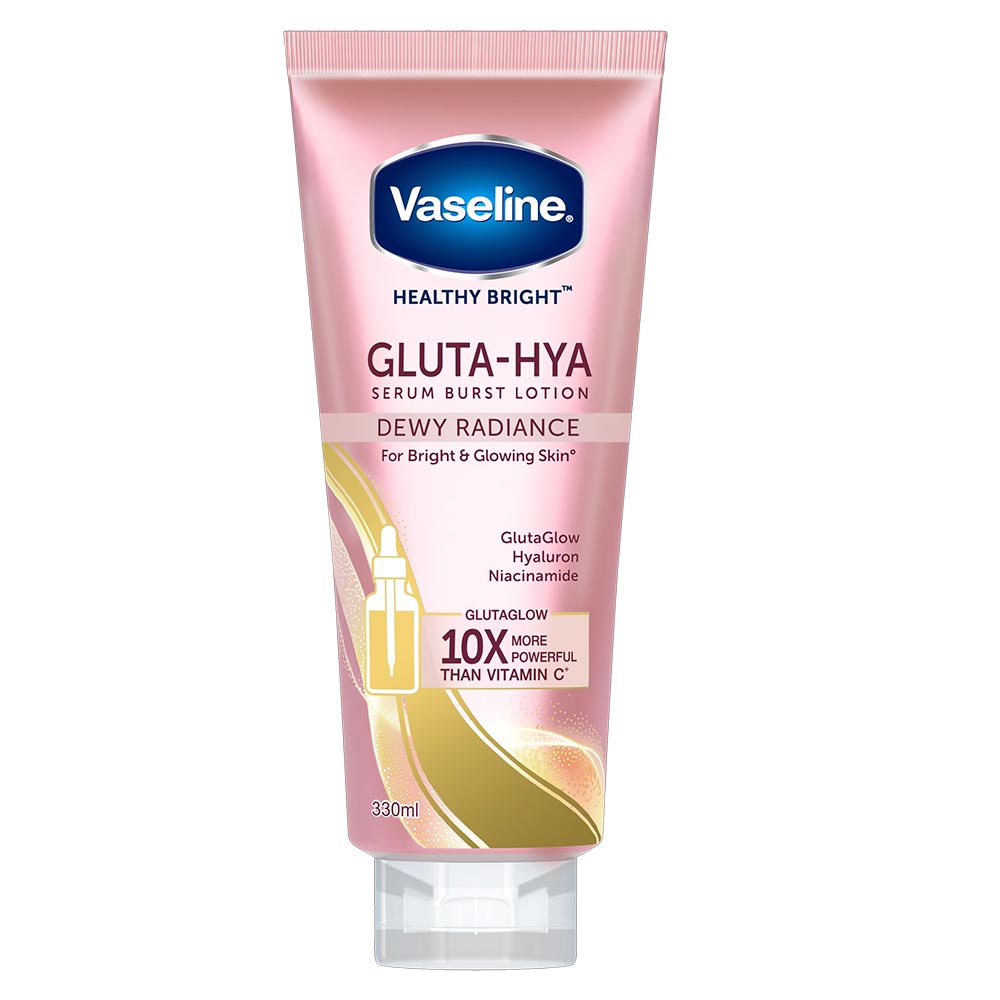 Vaseline - GLUTA-HYA - DEWY RADIANCE - SERUM BRUST LOTION - (1X12) 300ml