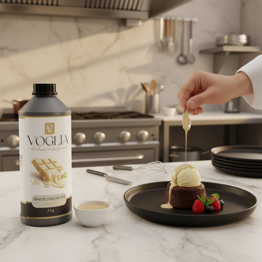 Voglia - White Chocolate Sauce - 2kg