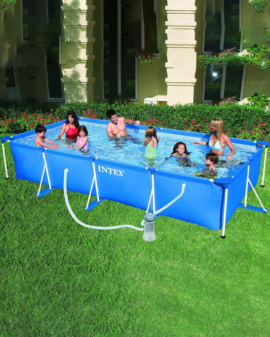 METAL FRAME POOL W-FILTER (15FT)