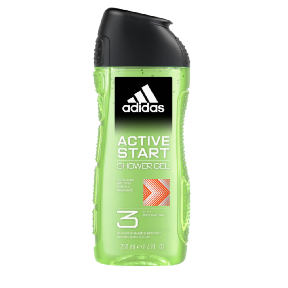 adidas - ACTIVE START - Shower Gel - 3 in 1 - 400ml