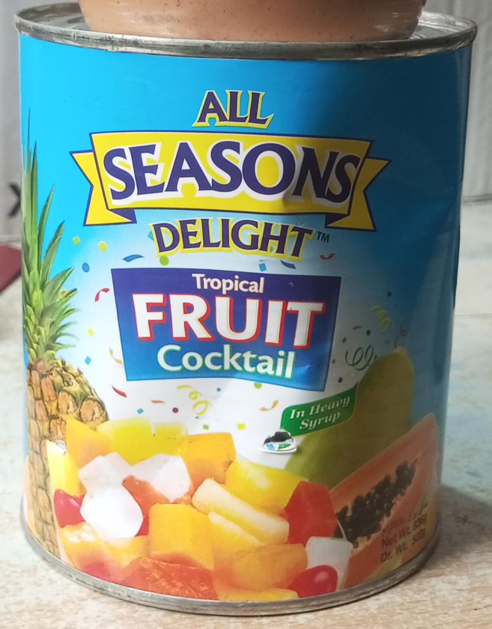 All Seasons - Tropical Fruit Cocktail In Heavy Syrup - 3KG - Philippines