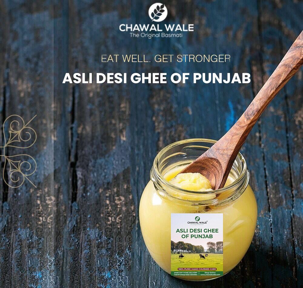 Chawal Wale - Pure Desi Ghee Of Punjab - 1 KG