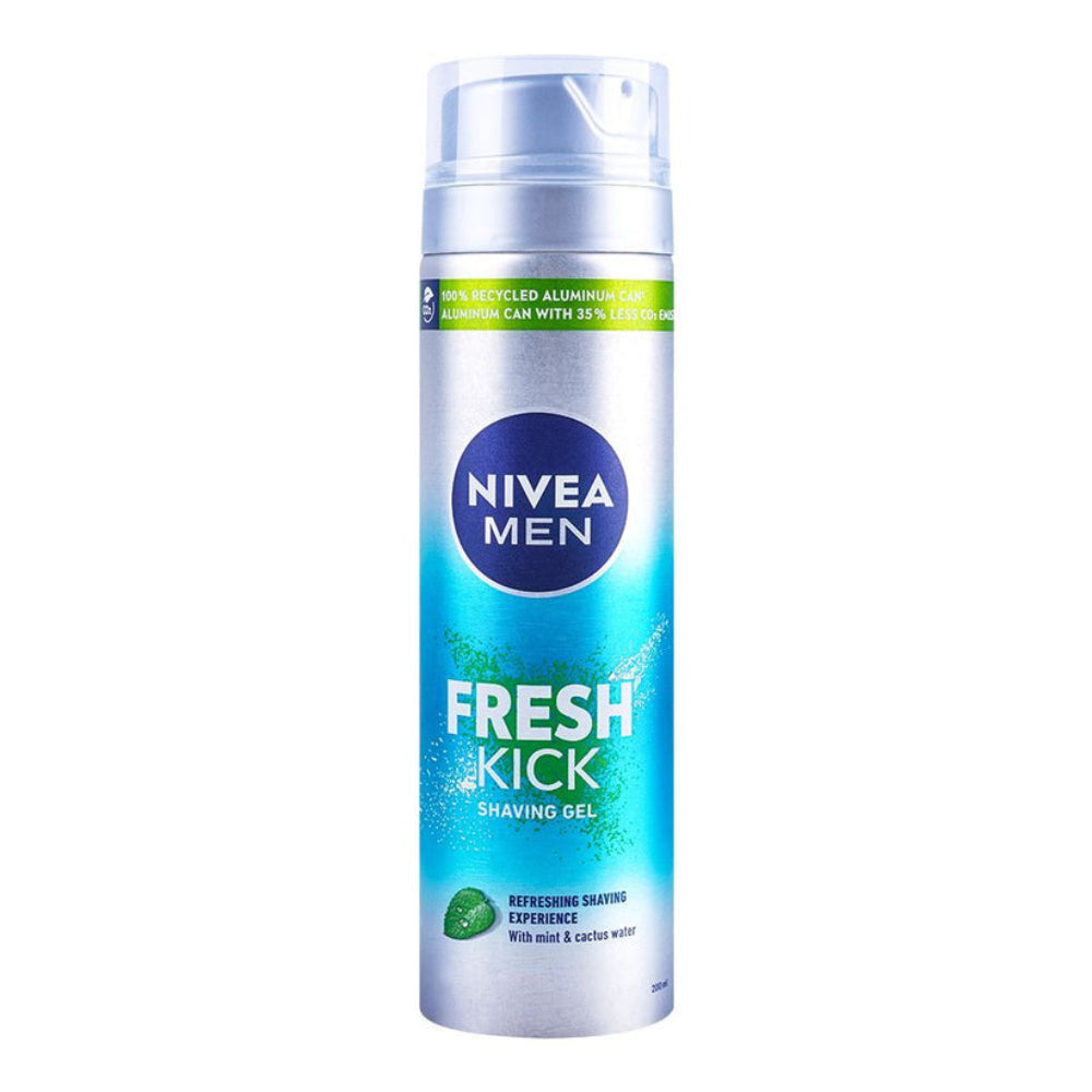 NIVEA MEN - FRESH KICK - Shaving Gel - 200ml